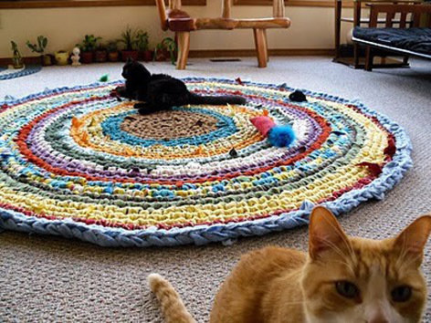 Фотография: Детская в стиле Прованс и Кантри, Спальня, Декор интерьера, DIY, Декор дома, Ковер – фото на INMYROOM Фотография: Детская в стиле Прованс и Кантри, Спальня, Декор интерьера, DIY, Декор дома, Ковер – фото на INMYROOM