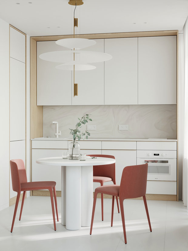 Фото из портфолио Однокомнатная квартира СПб, 45 м2 – фотографии дизайна интерьеров на INMYROOM