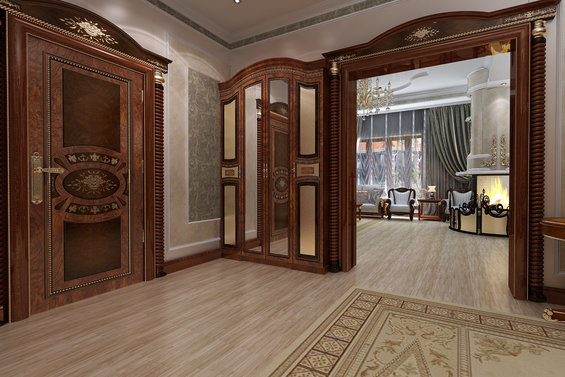 Фотография: Прихожая в стиле Классический, Дом, Дома и квартиры – фото на INMYROOM