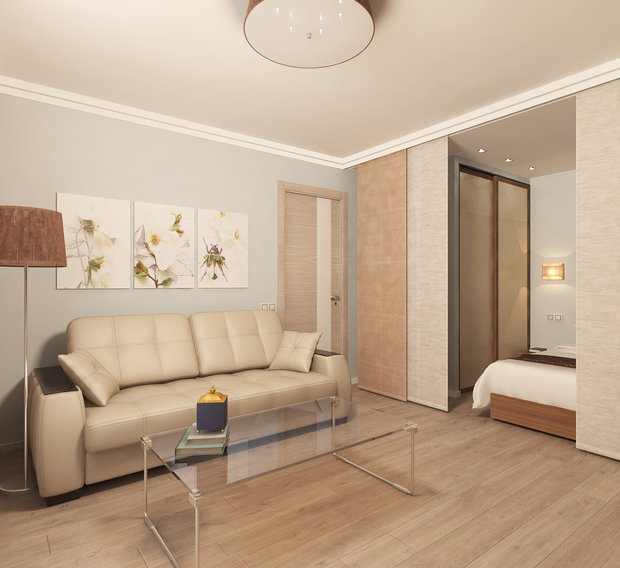 Фото из портфолио 1 квартира СПБ, ЖК Пулковский 2 – фотографии дизайна интерьеров на INMYROOM