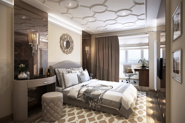 Фото из портфолио Благородство бежевого – фотографии дизайна интерьеров на INMYROOM