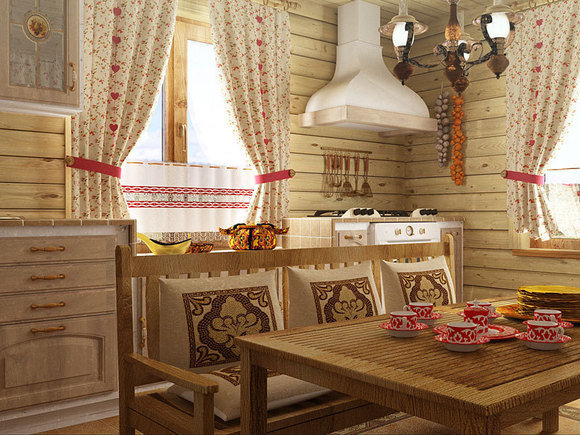 Фотография: Кухня и столовая в стиле Прованс и Кантри, Интерьер комнат – фото на INMYROOM