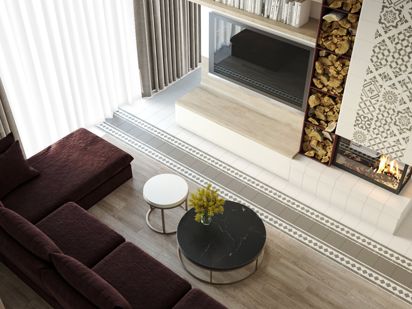 Фото из портфолио Дуплекс. Первая часть – фотографии дизайна интерьеров на INMYROOM Фото из портфолио Дуплекс. Первая часть – фотографии дизайна интерьеров на INMYROOM