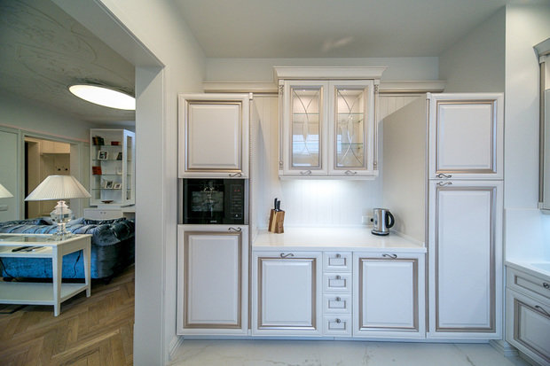 Фотография: Кухня и столовая в стиле Классический, Скандинавский, Современный, Гостиная, Декор интерьера, Интерьер комнат, Тема месяца – фото на InMyRoom.ru