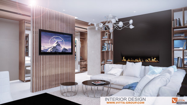 Фото из портфолио Элегантная современность – фотографии дизайна интерьеров на INMYROOM