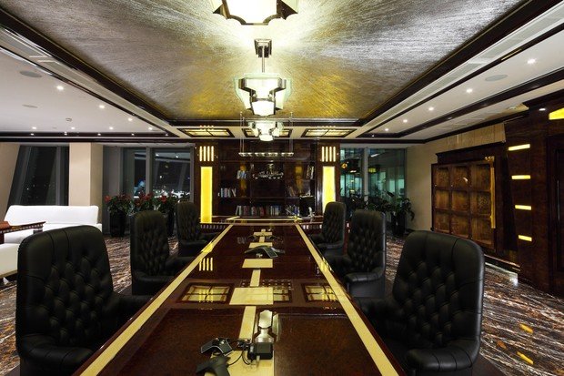 Фото из портфолио Офис в Москва-Сити – фотографии дизайна интерьеров на INMYROOM