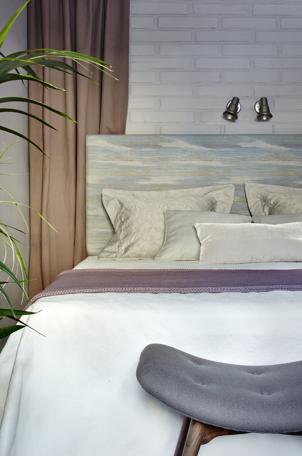 Фотография: Спальня в стиле Скандинавский, Квартира, Проект недели, 2 комнаты, до 40 метров – фото на INMYROOM