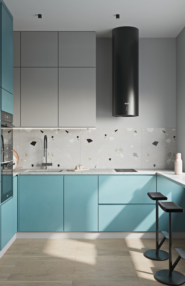 Фотография: Кухня и столовая в стиле Современный, Квартира, Проект недели, Москва, 1 комната, 40-60 метров, Deus of House – фото на INMYROOM Фотография: Кухня и столовая в стиле Современный, Квартира, Проект недели, Москва, 1 комната, 40-60 метров, Deus of House – фото на INMYROOM