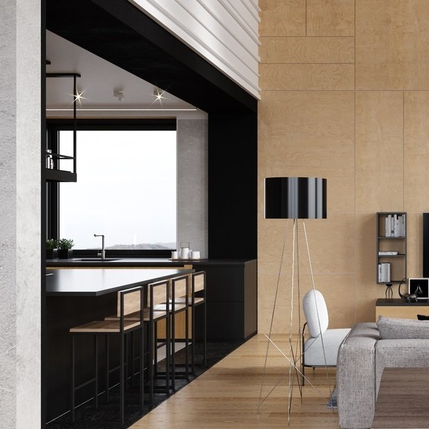 Фото из портфолио Загородный дом Загорянский – фотографии дизайна интерьеров на INMYROOM