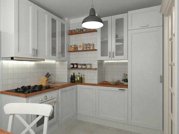 Фотография: Кухня и столовая в стиле Скандинавский – фото на INMYROOM