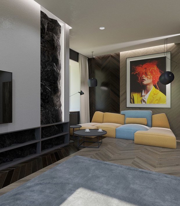 Фото из портфолио Эклектичный дом в Казани – фотографии дизайна интерьеров на INMYROOM