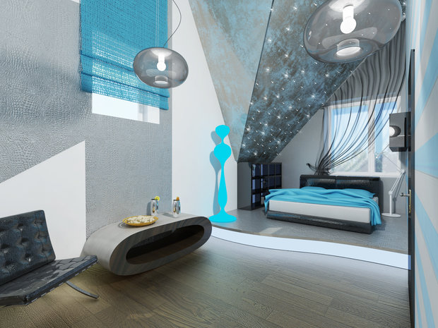Фото из портфолио Космос в детской – фотографии дизайна интерьеров на INMYROOM