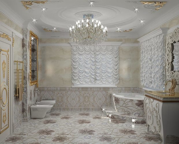Фото из портфолио Интерьер ванной комнаты от Екатерины Антонович. Брызги лета – фотографии дизайна интерьеров на INMYROOM