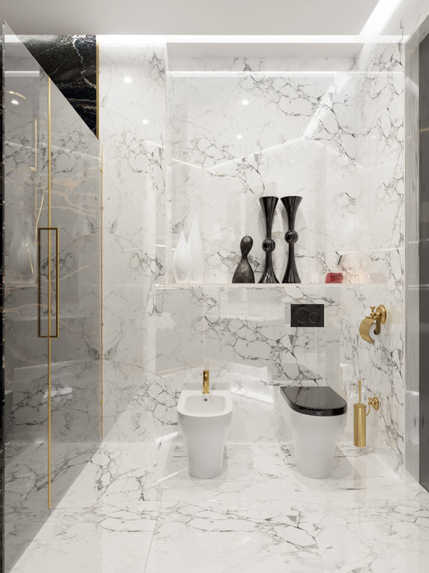 Фото из портфолио Апартаменты 1705 в ЖК Аю-Даг – фотографии дизайна интерьеров на INMYROOM