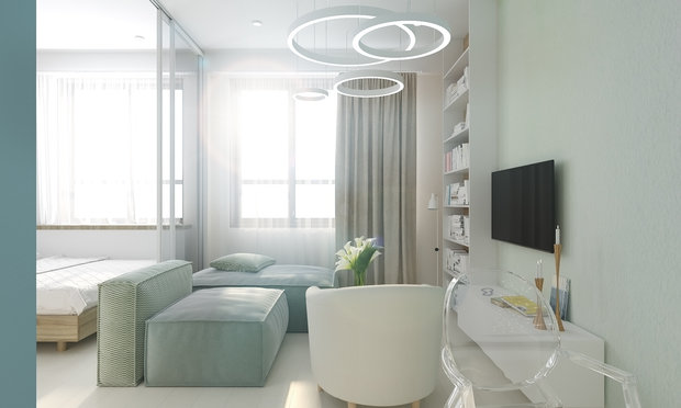 Фото из портфолио Студия, г. Москва – фотографии дизайна интерьеров на INMYROOM