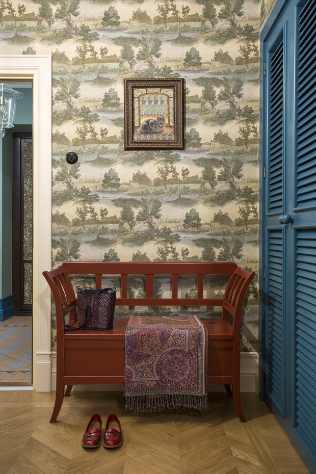 Фотография: Прихожая в стиле Прованс и Кантри, Проект недели, Таунхаус, Новогорск, Олеся Шляхтина, 4 и больше – фото на INMYROOM