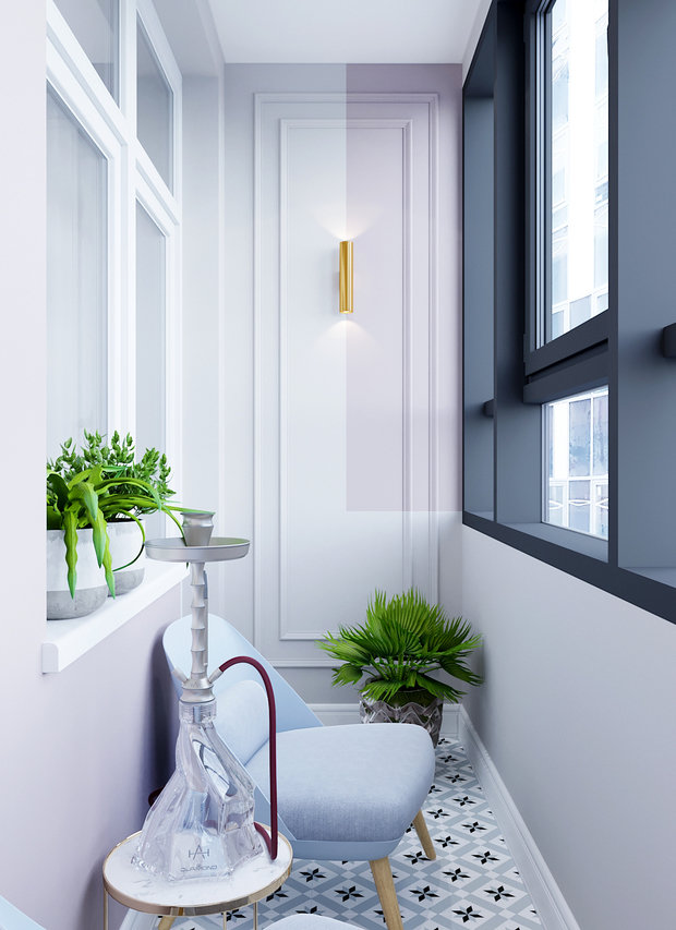 Фото из портфолио Дизайн четырёхкомнатной квартиры 87 кв.м – фотографии дизайна интерьеров на INMYROOM