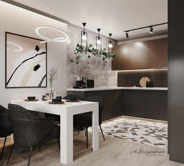 Фото из портфолио Квартира для большой семьи – фотографии дизайна интерьеров на INMYROOM