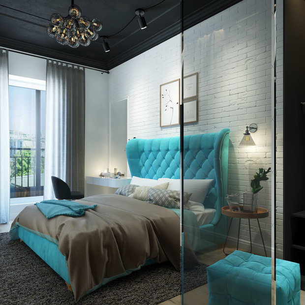 Фото из портфолио Спальня Лофт – фотографии дизайна интерьеров на INMYROOM