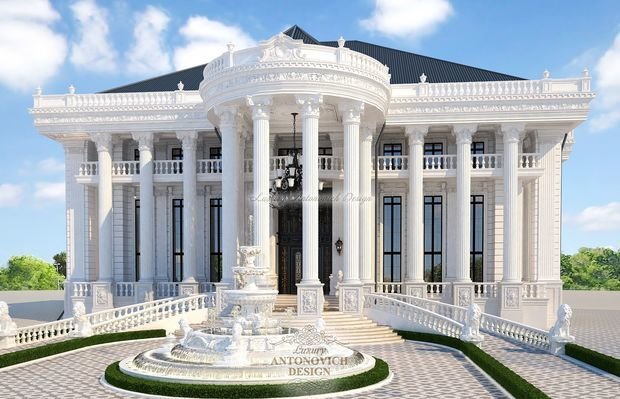 Фото из портфолио Классика в экстерьерах – фотографии дизайна интерьеров на INMYROOM