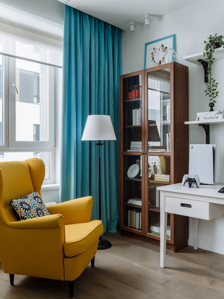 Многие предметы мебели купили в ИКЕА, чтобы сэкономить. Многие предметы мебели купили в ИКЕА, чтобы сэкономить.