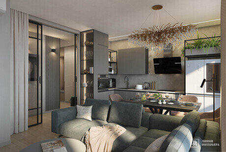 Дизайн квартиры в ЖК Фили Сити