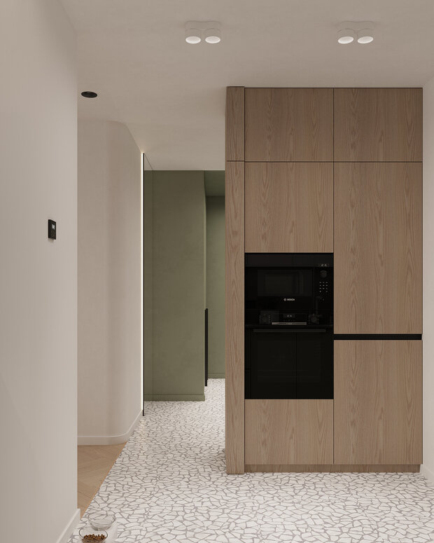 Фото из портфолио КВАРТИРА НА СУХАРЕВСКОЙ – фотографии дизайна интерьеров на INMYROOM