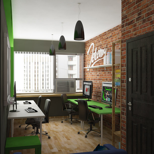 Фотография: Офис в стиле Лофт – фото на INMYROOM