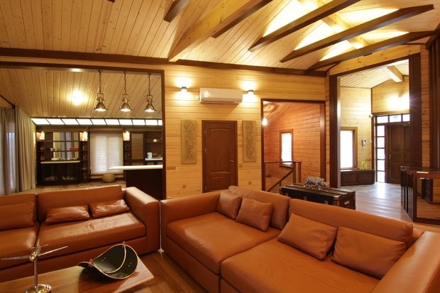 Фото из портфолио Шале в Крымских горах – фотографии дизайна интерьеров на INMYROOM