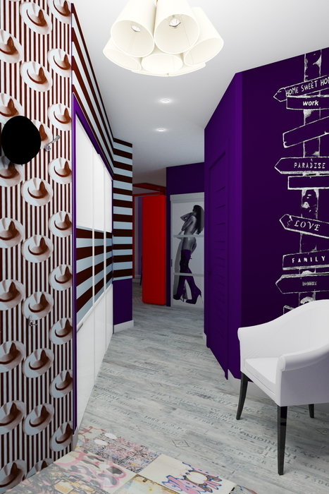 Фото из портфолио Квартира POPart & Coca-Cola – фотографии дизайна интерьеров на INMYROOM
