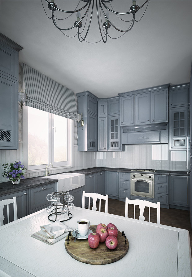 Фото из портфолио Country House. Кazan 2016 – фотографии дизайна интерьеров на INMYROOM