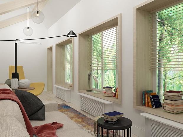 Фото из портфолио Дом в пос.Бужарово – фотографии дизайна интерьеров на INMYROOM