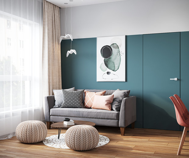 Фото из портфолио Семейное гнёздышко | ЖК Clever Park – фотографии дизайна интерьеров на INMYROOM