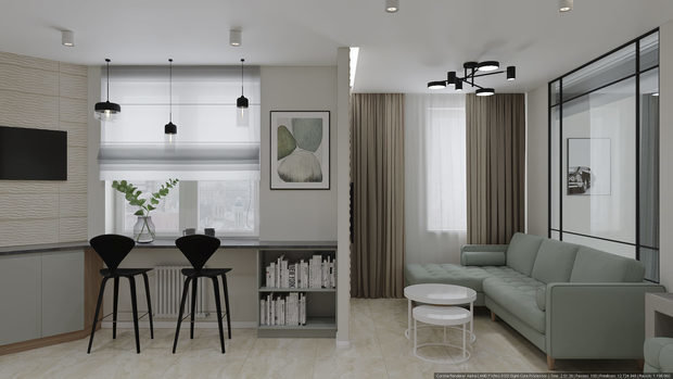 Фото из портфолио Цвет и пространство – фотографии дизайна интерьеров на INMYROOM