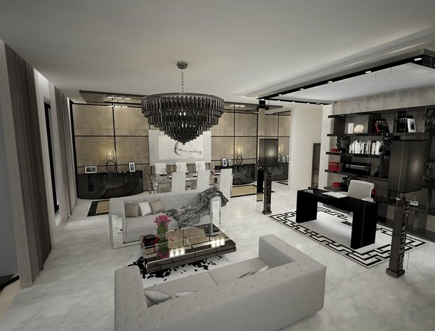 Фото из портфолио Квартира 150 кв.м – фотографии дизайна интерьеров на INMYROOM