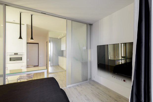Фото из портфолио Квартира 29 м2 – фотографии дизайна интерьеров на INMYROOM