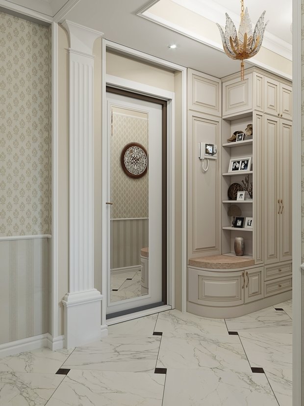 Фото из портфолио Светлая классика – фотографии дизайна интерьеров на INMYROOM