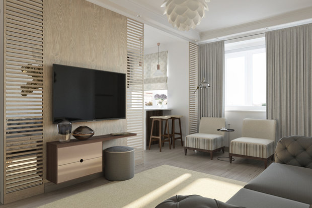 Фото из портфолио Минимализм – фотографии дизайна интерьеров на INMYROOM