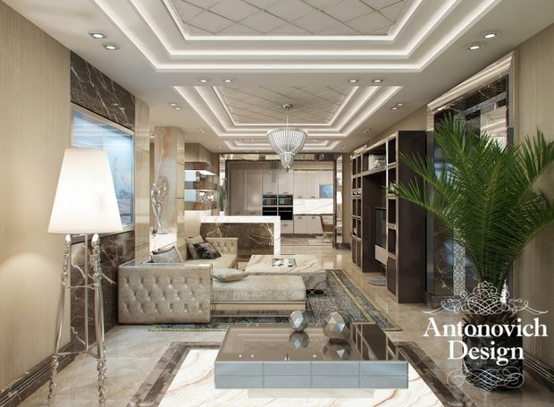 Фото из портфолио Ар деко и современный стиль от Antonovich Design – фотографии дизайна интерьеров на InMyRoom.ru