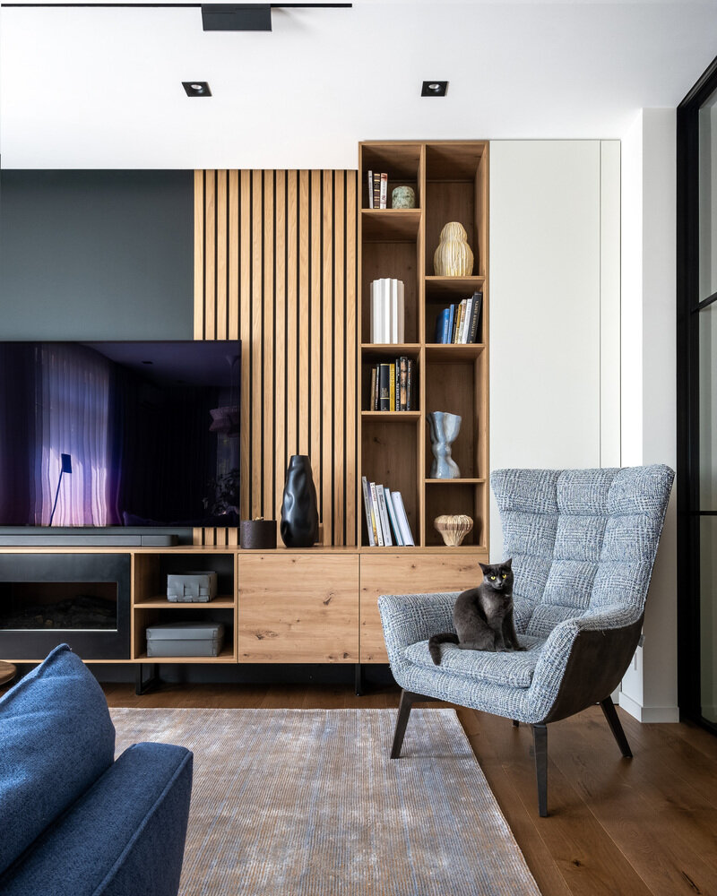 Фотография: Гостиная в стиле Современный, Квартира, Проект недели, Московская область, 3 комнаты, Более 90 метров, Александр Дмитрук – фото на INMYROOM Фотография: Гостиная в стиле Современный, Квартира, Проект недели, Московская область, 3 комнаты, Более 90 метров, Александр Дмитрук – фото на INMYROOM