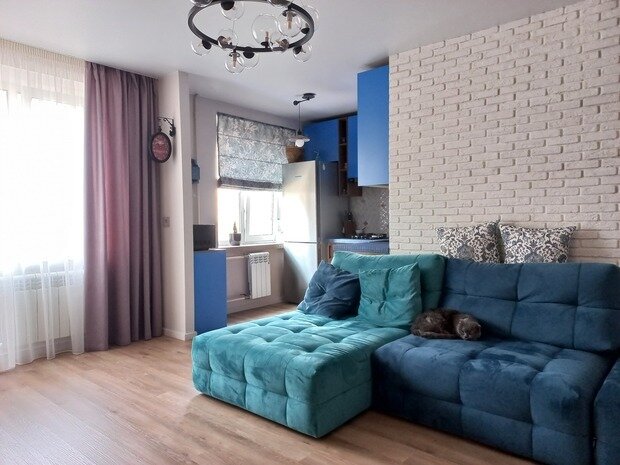 Фото из портфолио Фили 40 кв.м.-реализация – фотографии дизайна интерьеров на INMYROOM