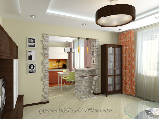 Фото из портфолио Славянский бульвар – фотографии дизайна интерьеров на INMYROOM