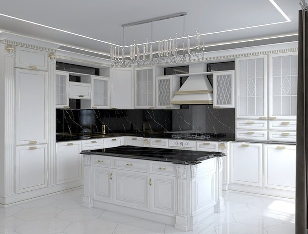 Фото из портфолио Современная классика для любителей роскоши – фотографии дизайна интерьеров на INMYROOM