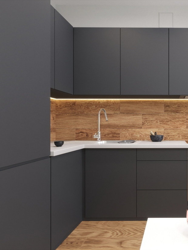 Фото из портфолио Квартира по ул. Энтузиастов – фотографии дизайна интерьеров на INMYROOM