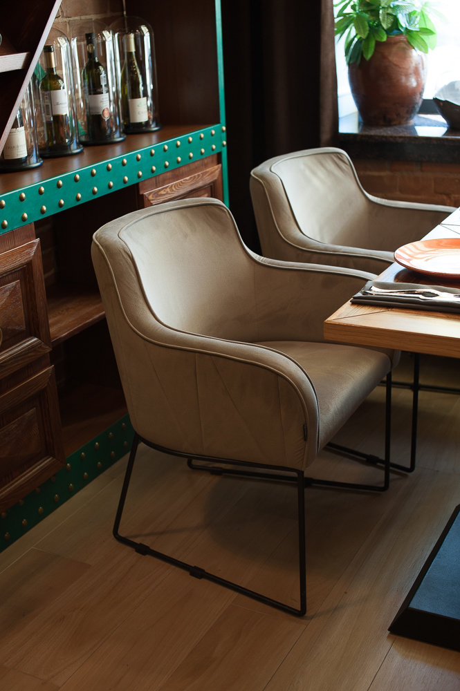 Фото из портфолио Дизайн интерьера ресторана «MEAT & WINE» – фотографии дизайна интерьеров на INMYROOM Фото из портфолио Дизайн интерьера ресторана «MEAT & WINE» – фотографии дизайна интерьеров на INMYROOM