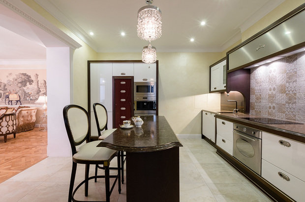 Фото из портфолио Квартира в Москве 166 кв. м. – фотографии дизайна интерьеров на INMYROOM