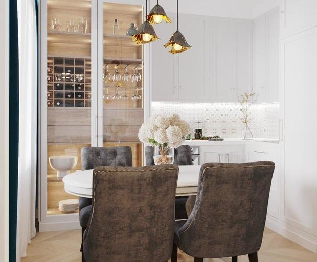 Фото из портфолио Дизайн-проект однушки 40 кв. метров в ЖК «Лукино-Варино» – фотографии дизайна интерьеров на INMYROOM