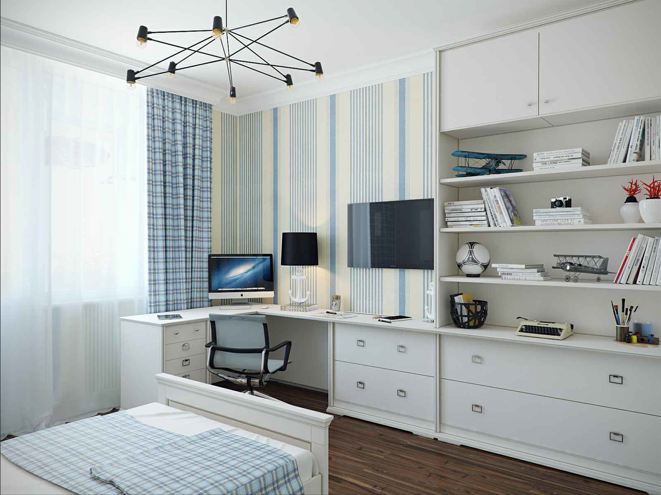 Фотография: Детская в стиле Скандинавский, Декор интерьера, Советы, Перепланировка – фото на INMYROOM