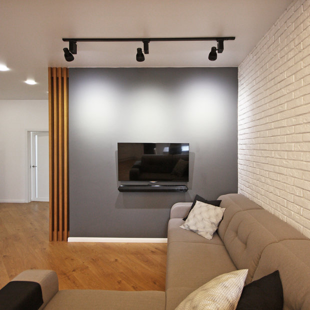 Фото из портфолио Квартира с головой оленя – фотографии дизайна интерьеров на INMYROOM