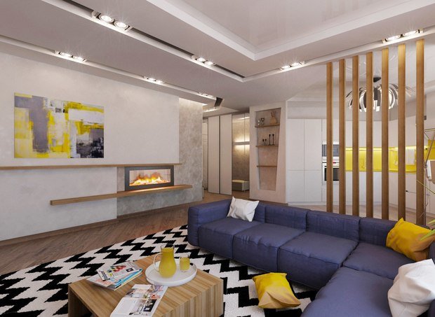 Фото из портфолио 3к. квартира в ЖК Лазурный – фотографии дизайна интерьеров на INMYROOM